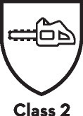 VIILTOSUOJALUOKKA 2, MOOTTORISAHAT