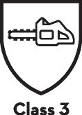 VIILTOSUOJALUOKKA 3, MOOTTORISAHAT