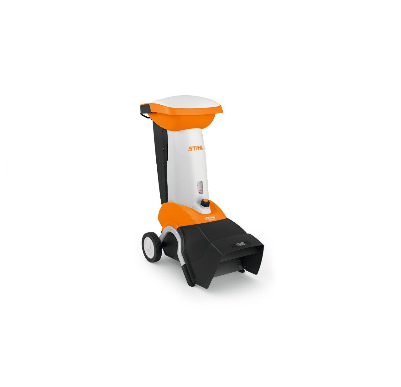 STIHL GHE 450 -puutarhasilppuri valkoisella taustalla