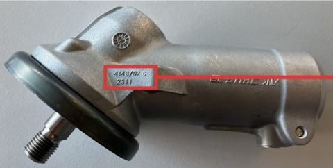 Gear head C STIHL FS 511, FS 561